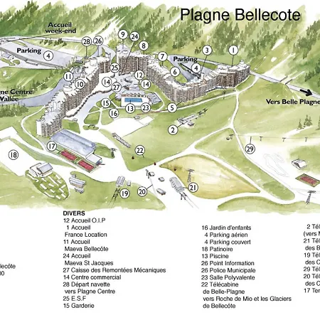 Lägenhet Renove, Centre Station, Balcon, Animaux Admis - Fr-1-181-2340 La Plagne-Tarentaise
